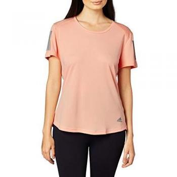 adidas Own The Run tee Camiseta, Mujer, rosbri, XS