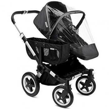 Bugaboo Donkey/Buffalo/Runner High Performance Rain Cover Black