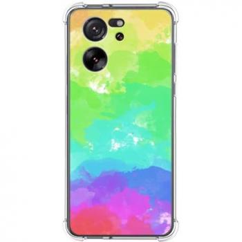 Funda de Silicona Antigolpes Acuarela 03 para Xiaomi 13T / 13T Pro 5G