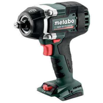 Destornillador de impacto Metabo SSW 18 LTX 800 BL, 1/2, 2575 RPM, 800 Nm, 18 V, sin batería ni cargador