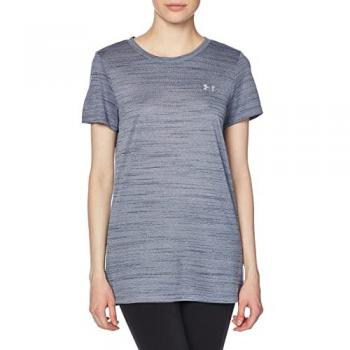 Under Armour Camiseta De Manga Corta Tech Tiger Gris S Mujer