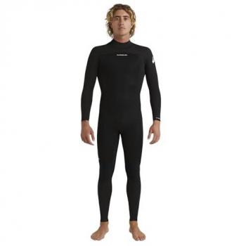Traje de surf Quiksilver Prologue 4/3mm GBS para hombre, neopreno negro