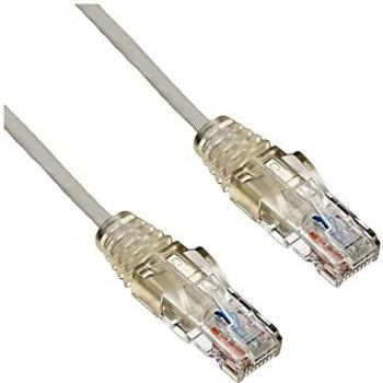 StarTech.com Cable Cat6 de 1m Delgado con Conectores RJ45 sin Enganches Gris