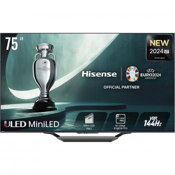 Hisense - TV MiniLED 75 (190cm) 4K UHD Smart TV 144Hz IMAX Dolby Vision 75U7NQ