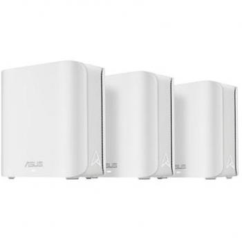 Router Asus ZenWiFi BD4 Mesh WiFi 7 Doble Banda (2,4 GHz / 5 GHz) 3600 Mbps, Cobertura de 228m², Puertos 1GbE y 2.5Gb