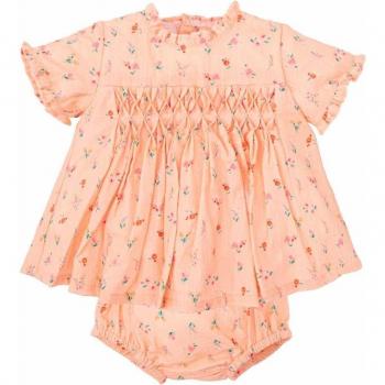 Conjunto de bebé niña Jesusito floral amarillo