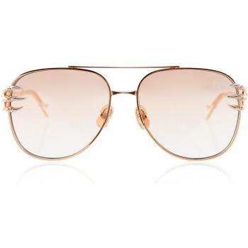 Anna-Karin Karlsson CLAW VOYAGE Rose Gold Women’s Sunglasses Gold Size 58
