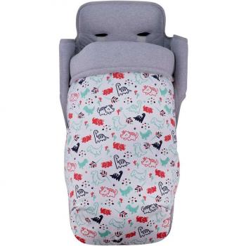 Saco de algodón impermeabilizado para silla de paseo Maclaren Jyoko Dino Party