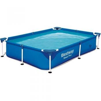 Bestway Splash Jr.Piscina Desmontable Tubular Infantil, 221 x 150 x 43 cm