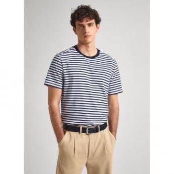 Camiseta Pepe Jeans Cane Marino Para Hombre