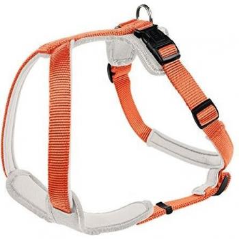 HUNTER Arnés de Neopreno XL, 73-94 cm, 25 mm, Naranja/Crema