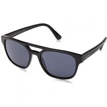 Prada Men's 0PR 23VS Sunglasses, Black, 56.0