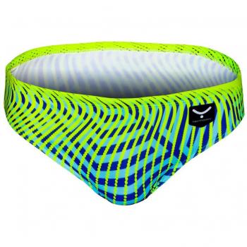 Taymory Labyrinth Bañador Slip, Hombre, Amarillo, S