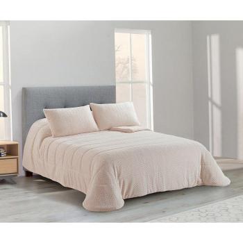 Edredón Jacquard Karamelo Maica Crudo 090 cm