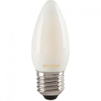 Bombilla Sylvania 0027289 Toledo estilo retro, diseño de vela, LED, de cristal, para la iluminación del hogar, E27, 4 W