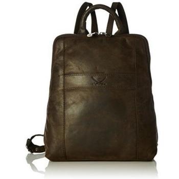 Sansibar Sansibar - Bolso mochila  de Piel para mujer 26x29x9 cm