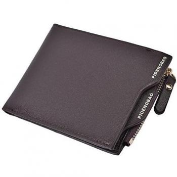 Hopsooken - Cartera para hombre  marrón Transverse
