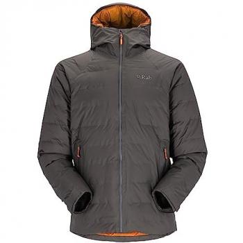 Rab Valiance Men's Waterproof Down Jacket - Graphene, Grey, XL