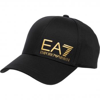 Gorra Armani EA7 247088 negro con logo bordado