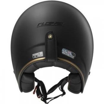 LS2 Casco Jet Bobber Kurt, Negro Mate, XXL