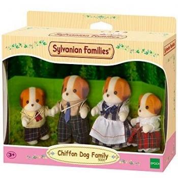 Sylvanian Families - 5000 - Familia Perro Chifón