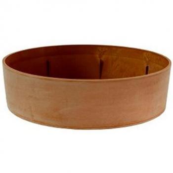 Maceta en polipropileno color terracota de 820 mm de diámetro y 220 mm de altura