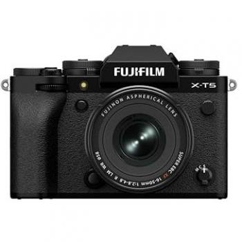 Kit Cámara Híbrida Fujifilm X-T5 Negra + Objetivo XF 16-50mm f/2.8-4.8 R LM WR