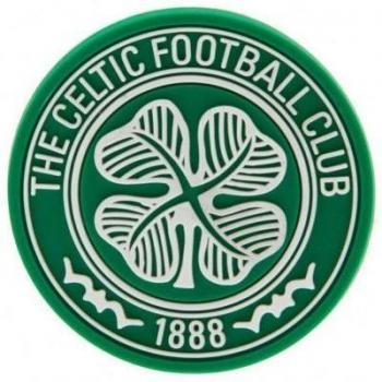 Imán para nevera con escudo del Celtic FC tamaño único verde/blanco