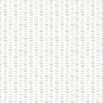 Noordwand Papel pintado Mondo baby Small Harts blanco y gris - Papel pintado, diseño de pequeños corazones, colores blanco y gris