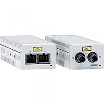 Allied Telesis AT-DMC100/ST convertidor de Medio 100 Mbit/s 1310 NM Multimodo Gris - Convertidor de Red