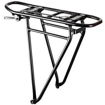 Racktime Eco 2.0 Tour Luggage Rack, Black, 28, Aluminum, Approx. 920g