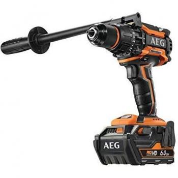 AEG 4935464100 Taladro percutor de alto par 18V porta-brocas 13mm. 2vel - 2 bat x 6,0Ah, 140Nm