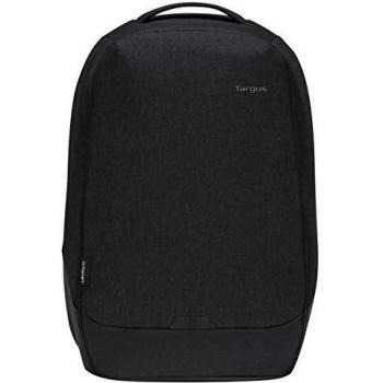 Targus cypress - mochila de seguridad con ecosmart diseñada para viajeros de negocios y escuelas de hasta 15, 6, color negro