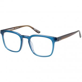 Superdry SDO 2015 105 Men's Eyeglasses Blue Size 52 - Frame Only, Free Lenses, HSA/FSA Insurance, Blue Light Block Available
