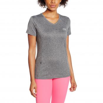 Li-Ning Jamirah, Camiseta Para Mujer, Gris, S