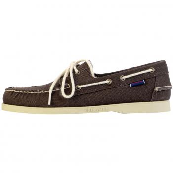 Sebago Portland 10OZ Washed Canvas Boat Shoes
