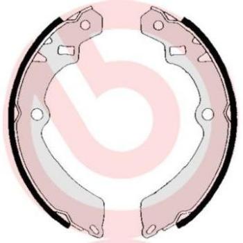 Juego de zapatas de frenos BREMBO S 79 509, kit de frenos para frenos de tambor