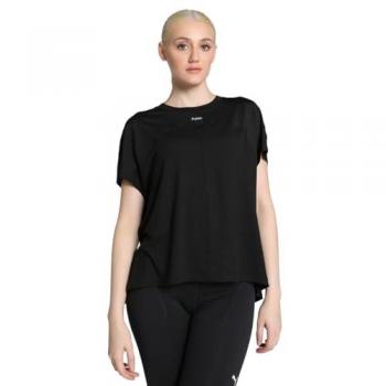 Camiseta Puma Cloudspun Mix Manga Corta Negra XS Mujer