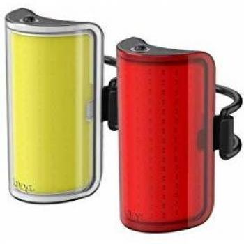 Knog Mid Cobber - Luz de bicicleta, Iluminación frontal, LED 320 lm, Amarillo/Negro