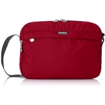 Samsonite 64681/1726 Bolso Bandolera, Color Rojo