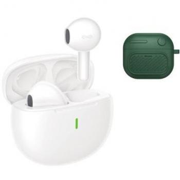 Auriculares TWS X26 - Funda de Silicona + Cordón - Color Verde