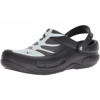 Crocs Bistro Graphic Clog, Unisex Adulto Zueco, Negro