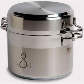 Stackable Stainless Steel Kitchen Cookware Set - 11 Pieces