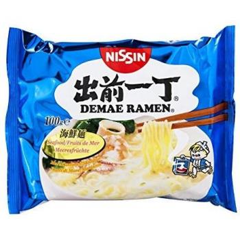 Nissin Sopa de Fideos Sabor Marisco - 100 gr