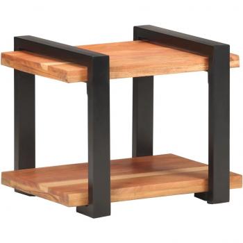 Acacia Wood Bedside Cabinet 50x40x40 cm