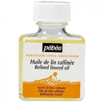 Aceite de Linaza Refinado Pebeo 75 ml - Diluente para Pintura al Óleo