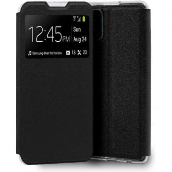 Funda COOL Flip Cover para Realme 7 Pro Liso Negro