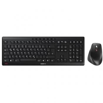 Set de Teclado y Ratón Cherry Stream Desktop Comfort Inalámbrico 100% Tamaño Completo 2.4 GHz Color Negro