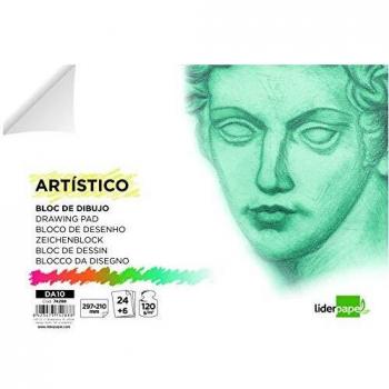 Liderpapel 74288 - Bloc dibujo, din a4