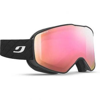 Máscara Julbo Cyclon negro con lente fotocromática Reactiv Glare Control categoría 2 a 3 rosa